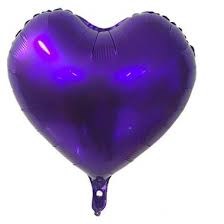 Mor Kalp Folyo Uçan Balon